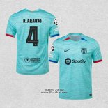 Terza Maglia Barcellona Giocatore R.Araujo 2023-2024