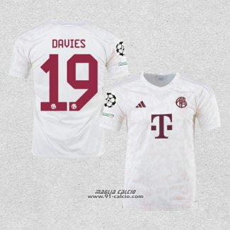 Terza Maglia Bayern Monaco Giocatore Davies 2023-2024