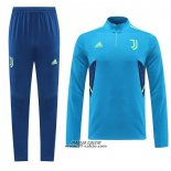 Tuta da Track Felpa Juventus 2022-2023 Blu