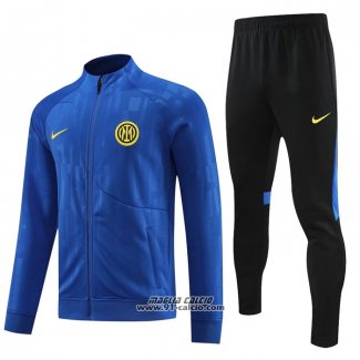 Tuta da Track Giacca Inter 2023-2024 Blu