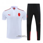 Conjunto Polo Milan 2022-2023 Bianco