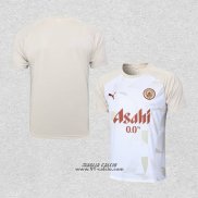 Maglia Allenamento Manchester City 2024-2025 Giallo