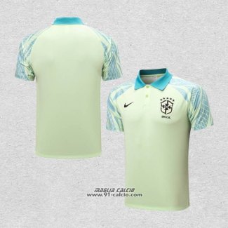 Maglia Polo Brasile 2022-2023 Verde