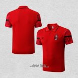 Maglia Polo Milan 2022-2023 Rosso