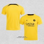 Maglia Prematch Paris Saint-Germain 2023 Giallo