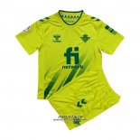 Maglia Real Betis Portiere Bambino 2022-2023 Giallo