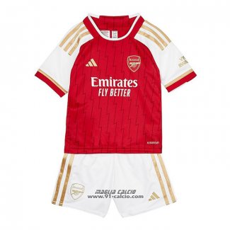 Prima Maglia Arsenal Bambino 2023-2024