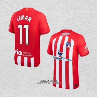 Prima Maglia Atletico Madrid Giocatore Lemar 2023-2024