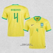 Prima Maglia Brasile Giocatore Marquinhos 2022