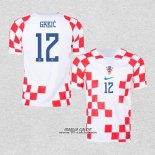 Prima Maglia Croazia Giocatore Grbic 2022