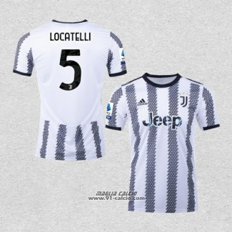 Prima Maglia Juventus Giocatore Locatelli 2022-2023