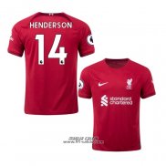 Prima Maglia Liverpool Giocatore Henderson 2022-2023