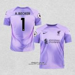 Prima Maglia Liverpool Giocatore Portiere A.Becker 2022-2023