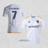 Prima Maglia Los Angeles Galaxy Giocatore Fagundez 2024-2025