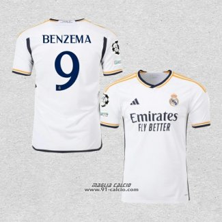 Prima Maglia Real Madrid Giocatore Benzema 2023-2024