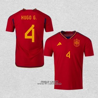 Prima Maglia Spagna Giocatore Hugo G. 2022