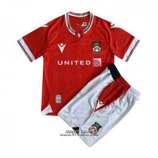 Prima Maglia Wrexham Bambino 2023-2024