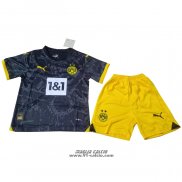 Seconda Maglia Borussia Dortmund Bambino 2023-2024