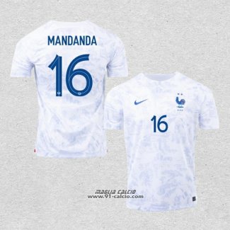 Seconda Maglia Francia Giocatore Mandanda 2022