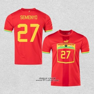 Seconda Maglia Ghana Giocatore Semenyo 2022