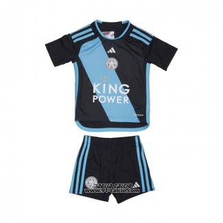 Seconda Maglia Leicester City Bambino 2023-2024