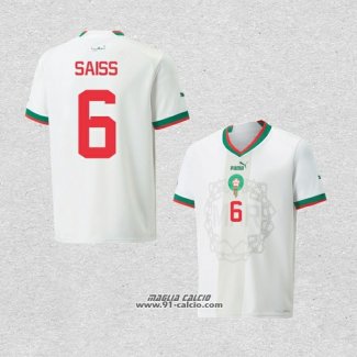 Seconda Maglia Marocco Giocatore Saiss 2022