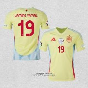 Seconda Maglia Spagna Giocatore Lamine Yamal 2024