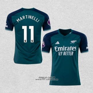 Terza Maglia Arsenal Giocatore Martinelli 2023-2024