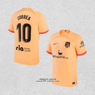 Terza Maglia Atletico Madrid Giocatore Correa 2022-2023