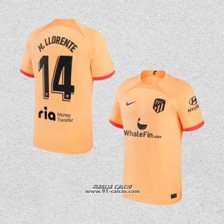 Terza Maglia Atletico Madrid Giocatore M.Llorente 2022-2023