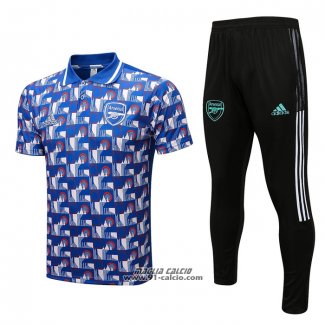 Conjunto Polo Arsenal 2022-2023 Blu