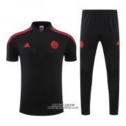 Conjunto Polo Bayern Monaco 2022-2023 Nero