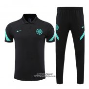 Conjunto Polo Inter 2022-2023 Nero