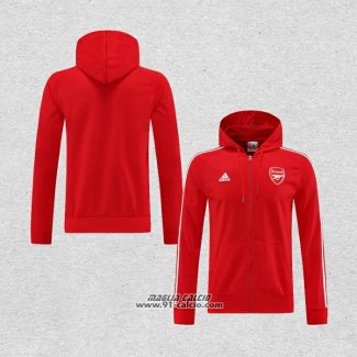 Giacca con Cappuccio Arsenal 2022-2023 Rosso