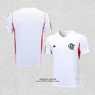 Maglia Allenamento Flamengo 2023-2024 Bianco