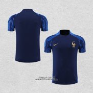 Maglia Allenamento Francia 2022-2023 Blu