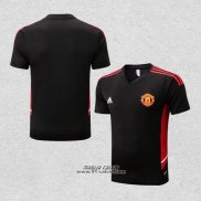 Maglia Allenamento Manchester United 2022-2023 Nero