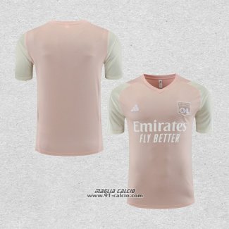 Maglia Allenamento Olympique Lione 2023-2024 Rosa