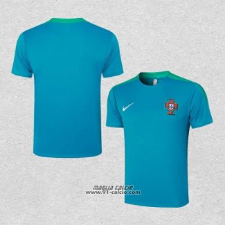 Maglia Allenamento Portogallo 2024-2025 Verde