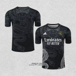 Maglia Allenamento Real Madrid Dragon 2024-2025 Nero