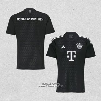 Maglia Bayern Monaco Portiere 2023-2024 Nero