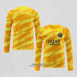 Maglia Paris Saint-Germain Portiere Manica Lunga 2023-2024 Giallo