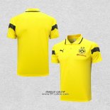 Maglia Polo Borussia Dortmund 2023-2024 Giallo