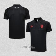 Maglia Polo Milan 2023-2024 Nero