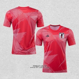 Maglia Prematch Giappone 2022 Rosso