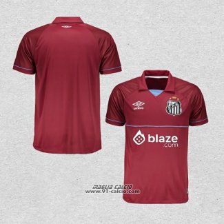 Maglia Santos Portiere 2023 Rosso Thailandia