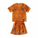 Maglia Stati Uniti Portiere Bambino 2024 Arancione