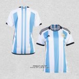 Prima Maglia Argentina 3 Estrellas Donna 2022