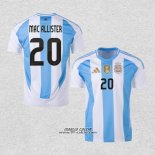 Prima Maglia Argentina Giocatore Mac Allister 2024