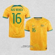 Prima Maglia Australia Giocatore Aziz Behich 2022